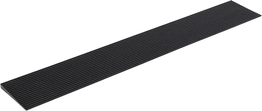 Threshold Ramp 0.6" Rise, 35.4" Wide Non-Slip Rubber